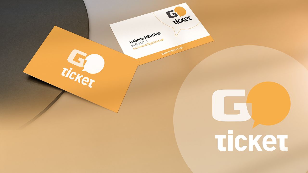 Logo et cartes de visite Go Ticket