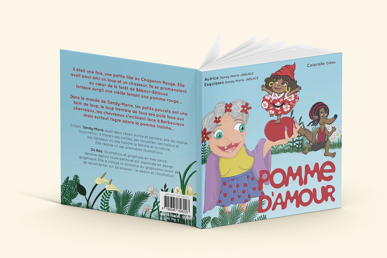Livre pour enfant "Pomme d'amour"