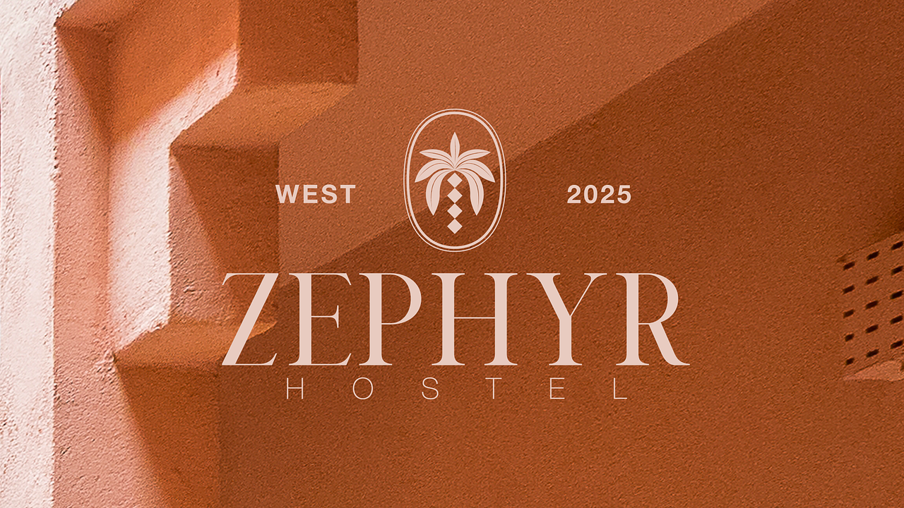 Logo zephyr hostel