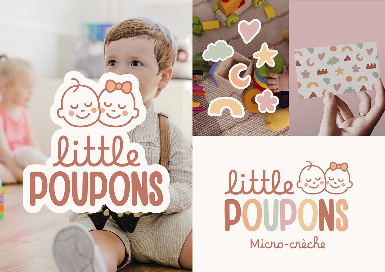 Identité visuelle pour une micro-crèche