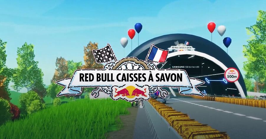 Red Bull caisses à savon