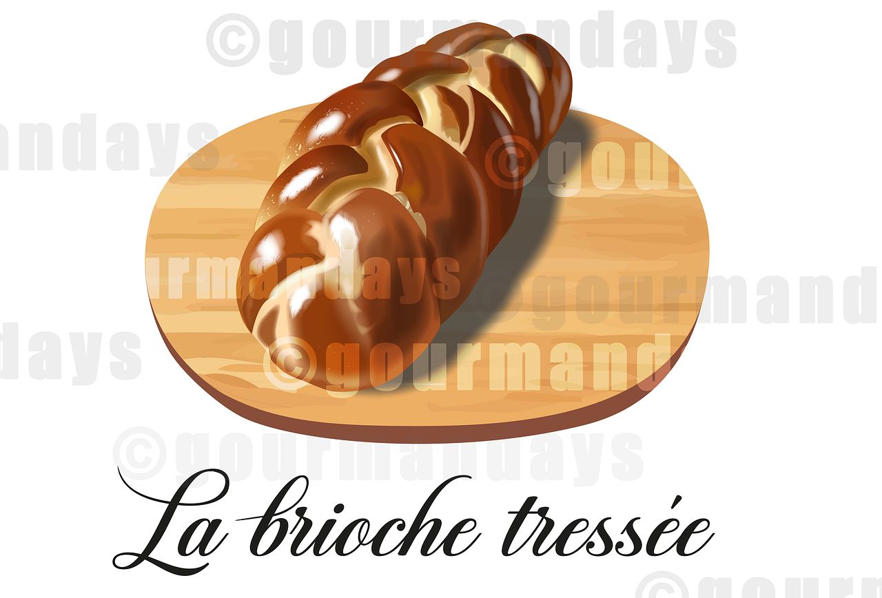 La brioche tressée