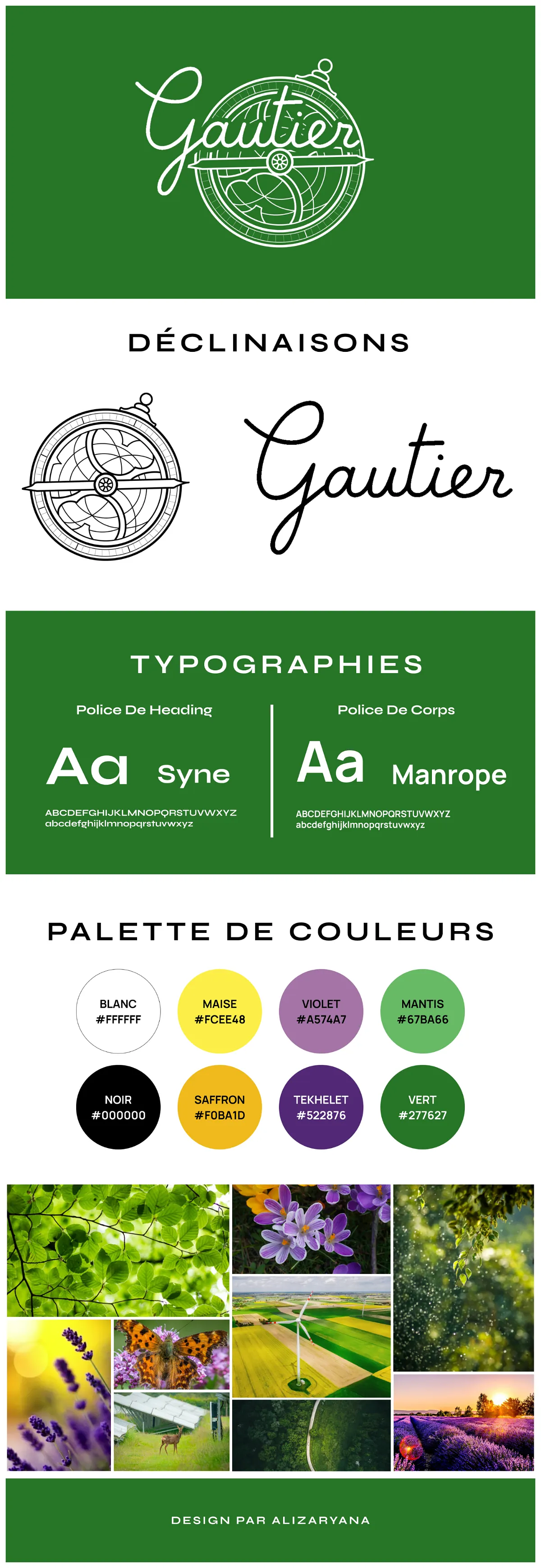 Gautier – Identité visuelle