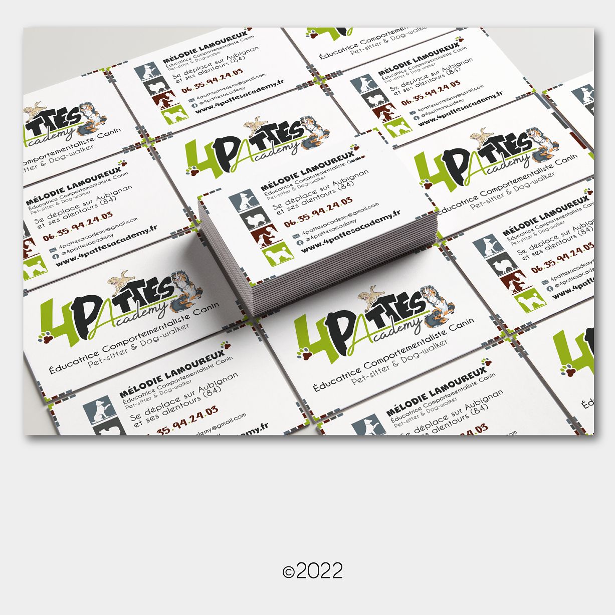 Création de logo + cartes de visite - éducateur