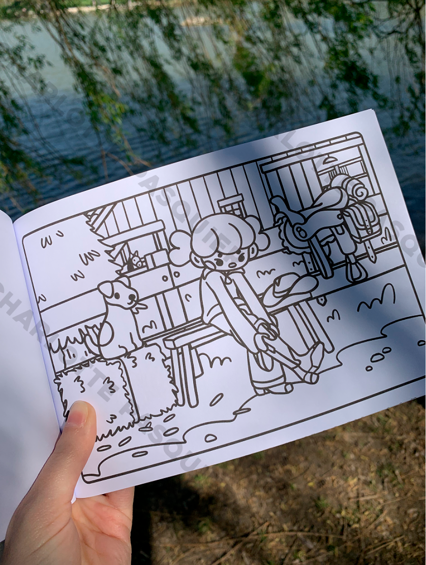 Aventures à Colorier - Charlotte Pasquier