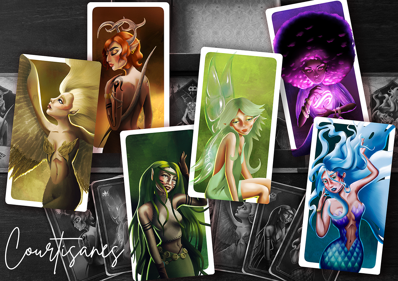 Concept art "Courtisanes"