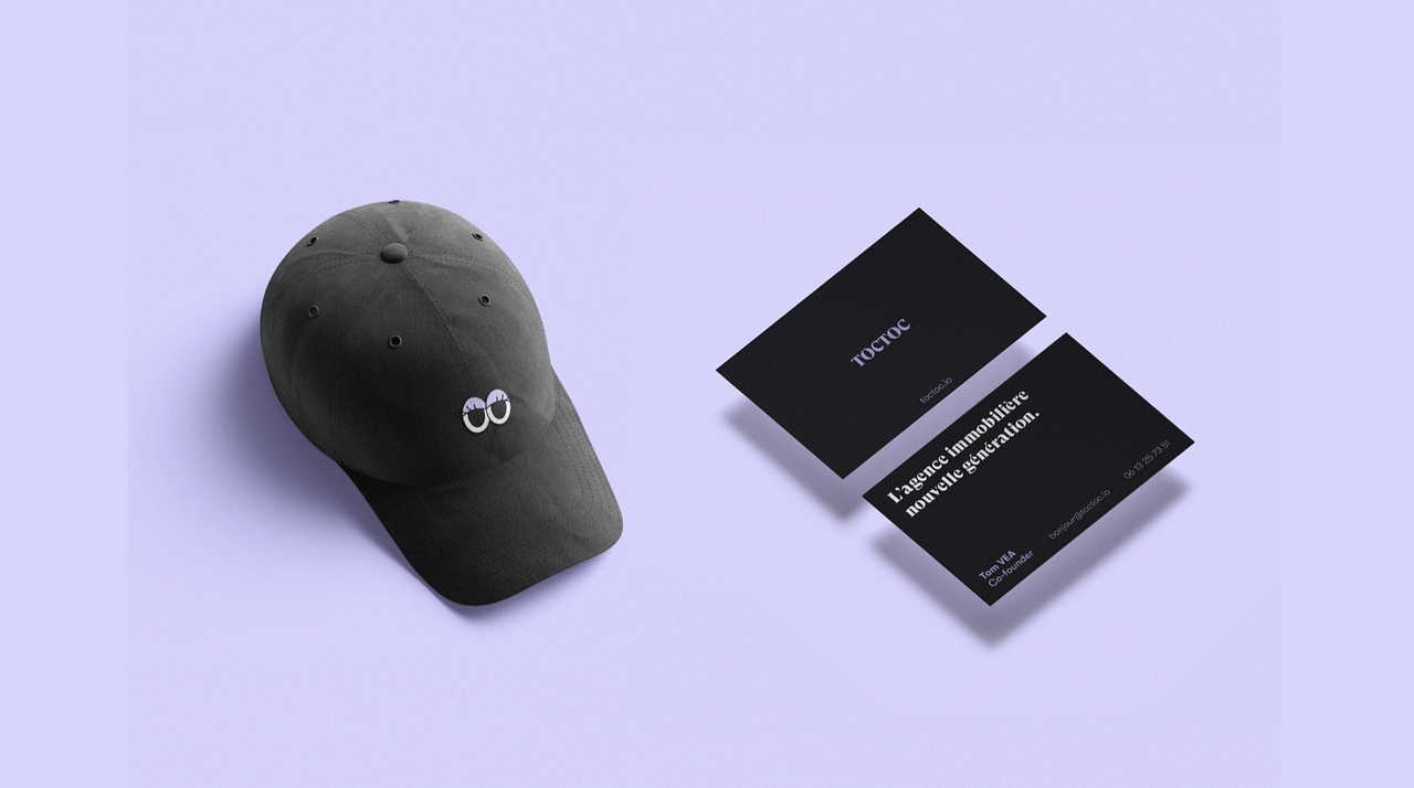 Design cartes de visite et goodies