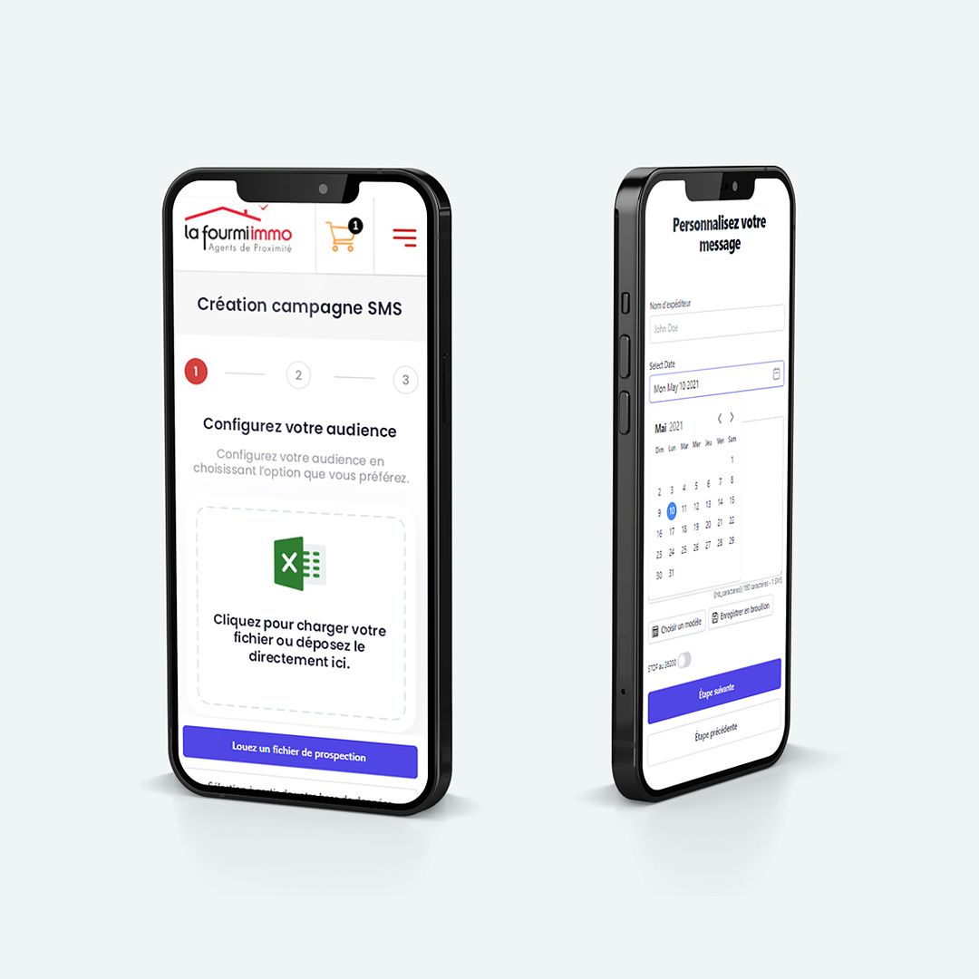 Application mobile - ux sms