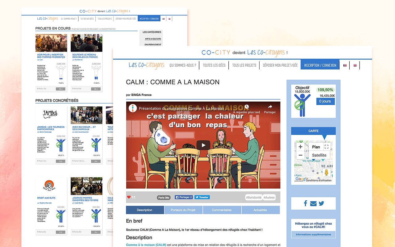 Webdesign - Co-citoyens