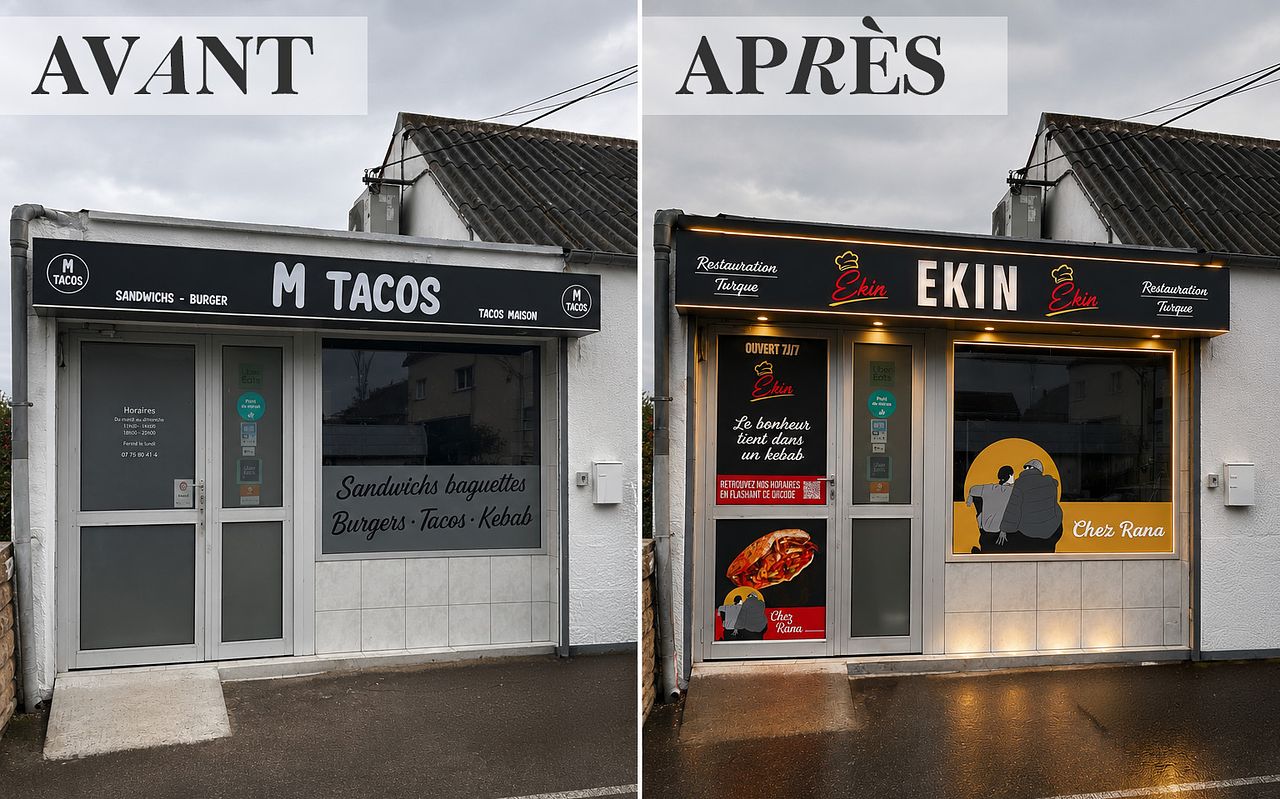 Vitrine Kebab
