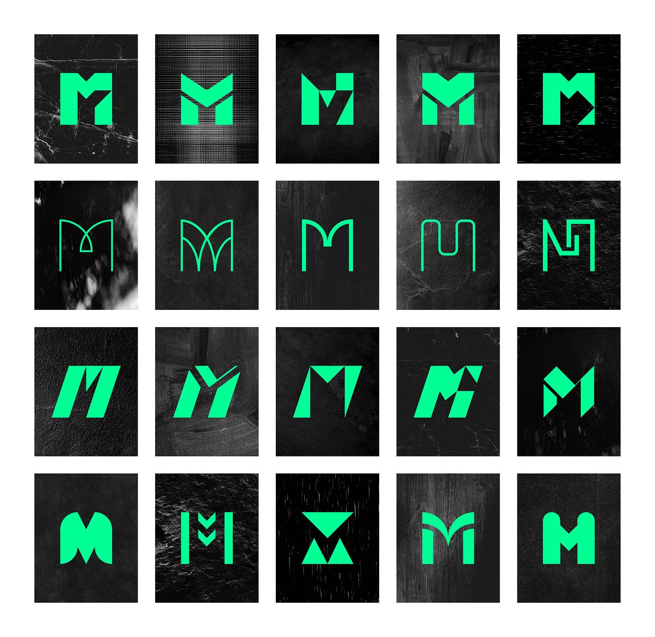 Recherches icônes - Lettre F