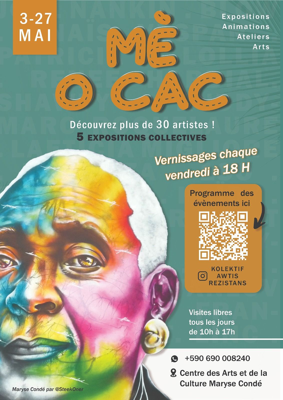 Affiche évènement culturel