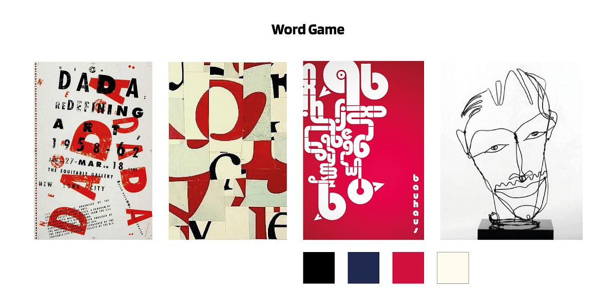 Création de moodboard et couleurs