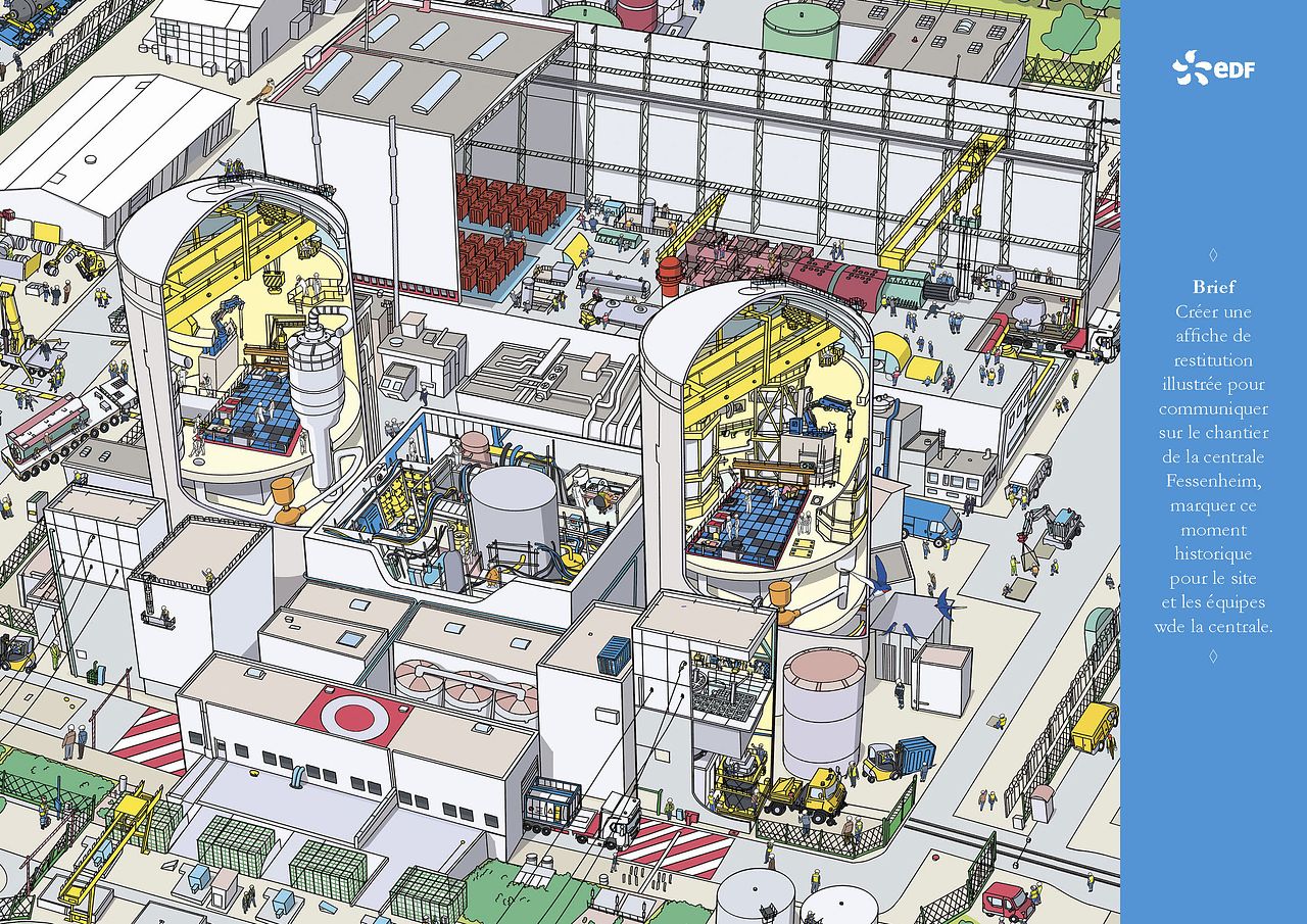 EDF - AFFICHE ILLUSTRATION