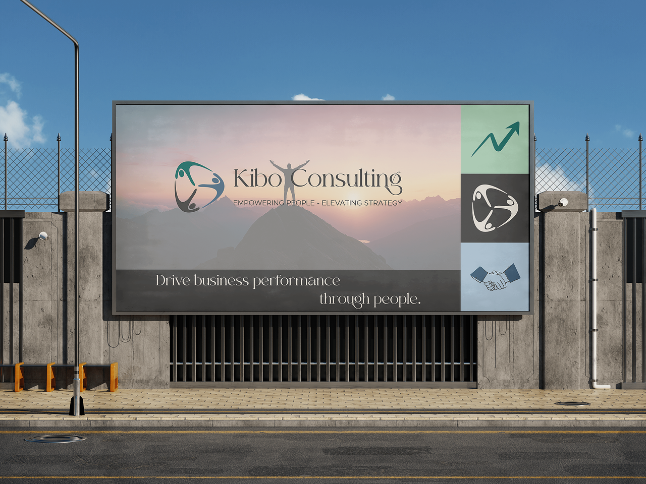 Panneau Pub Kibo consulting