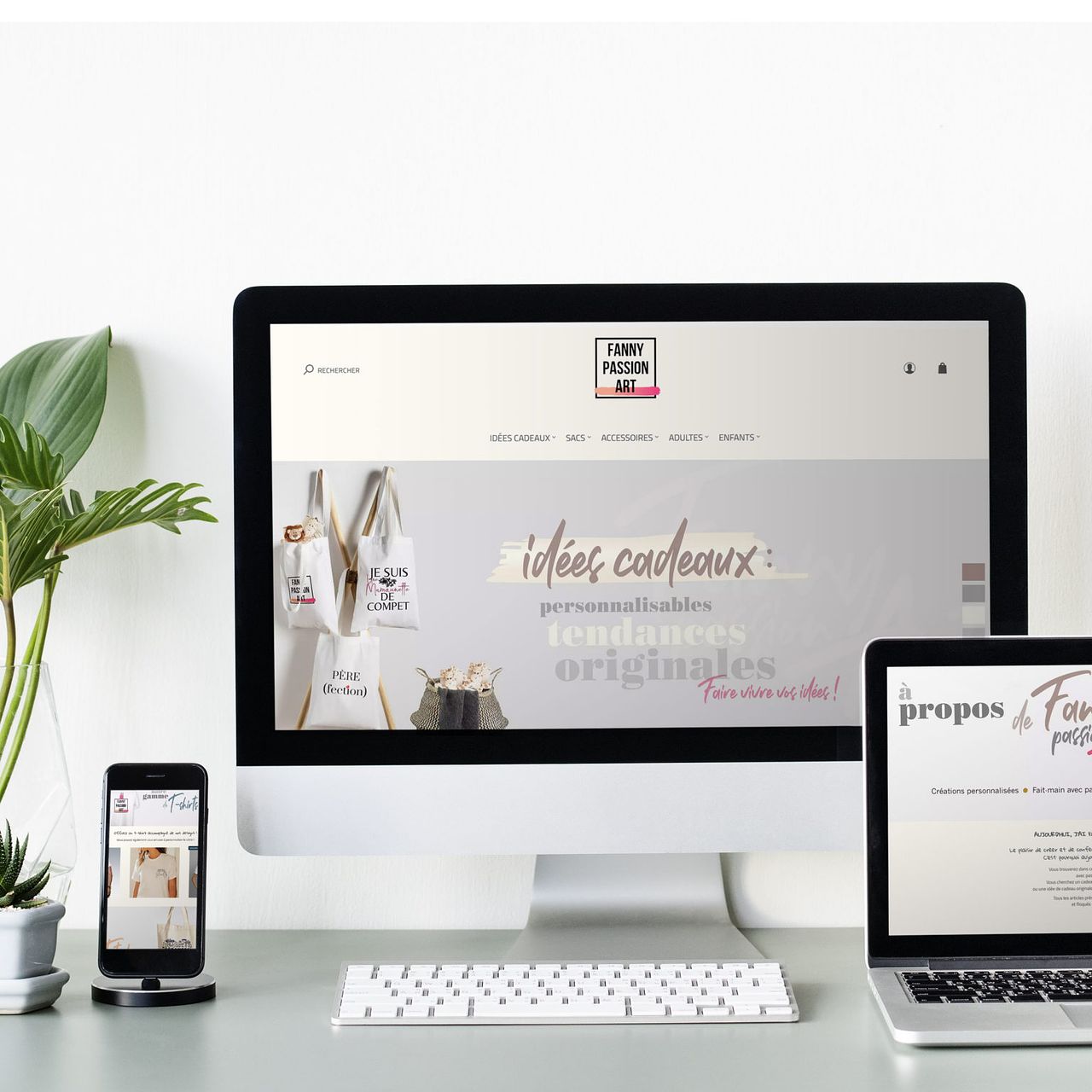 Création d'une boutique en ligne
