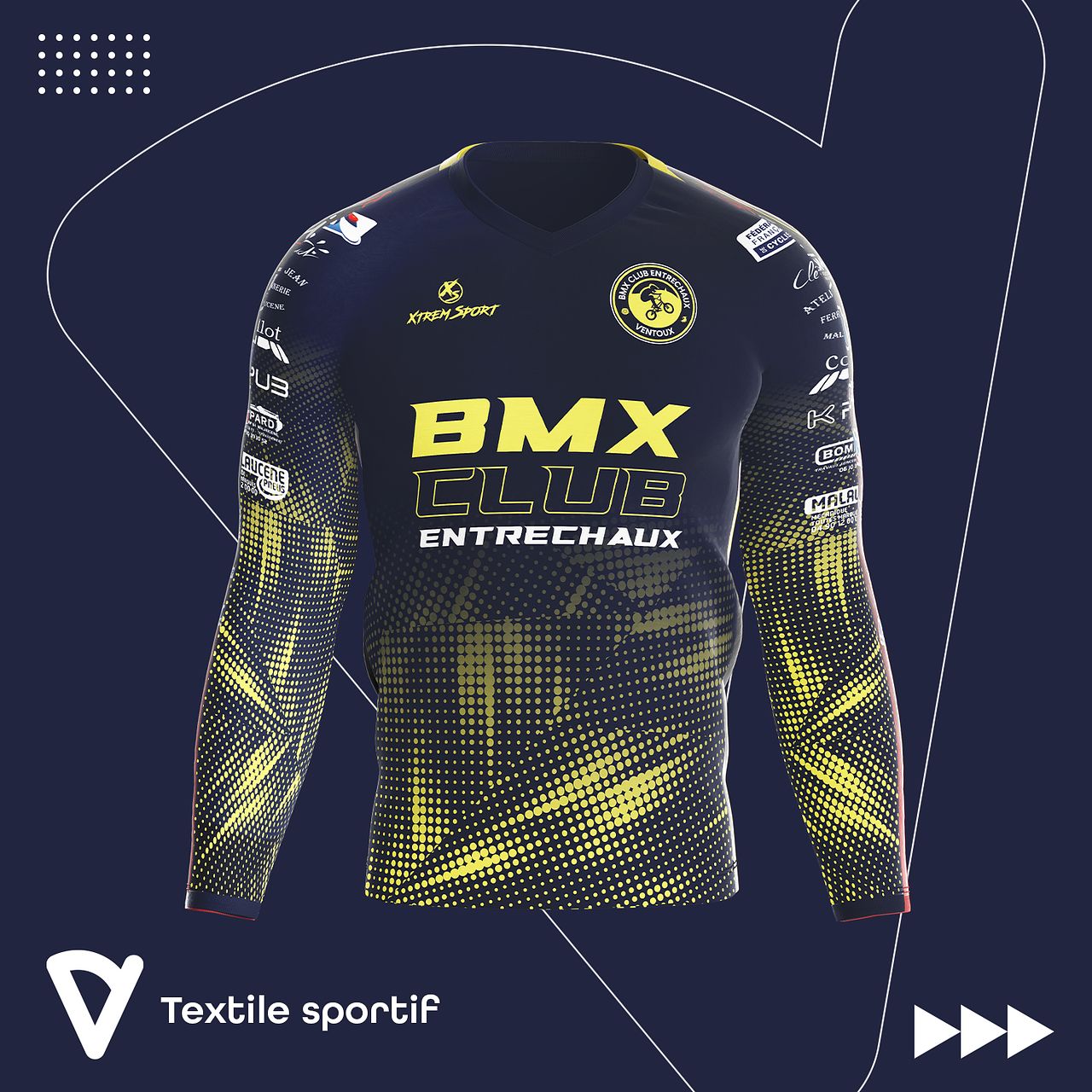Maillots BMX Club Entrechaux 🚲