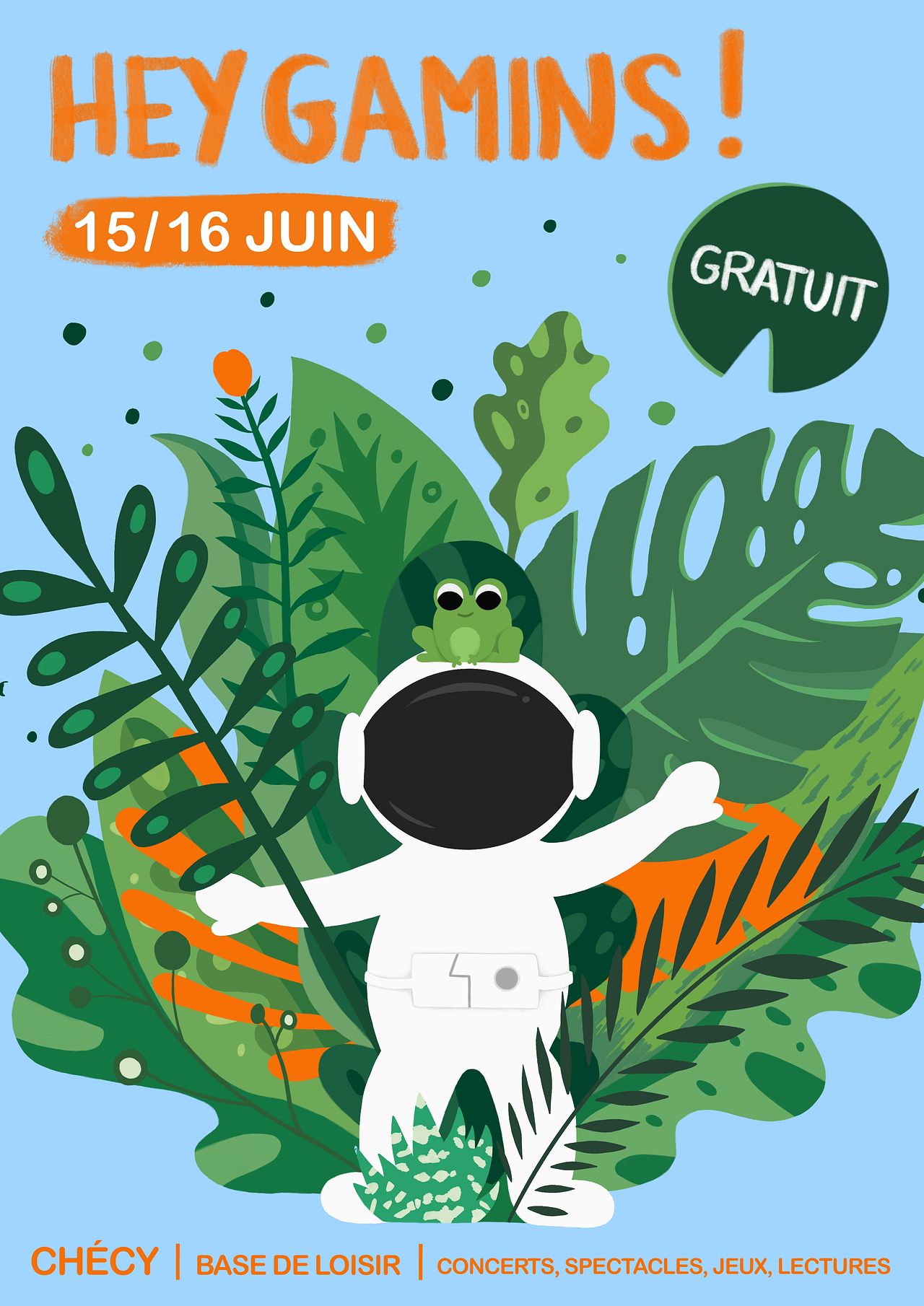 Affiche événement jeunesse