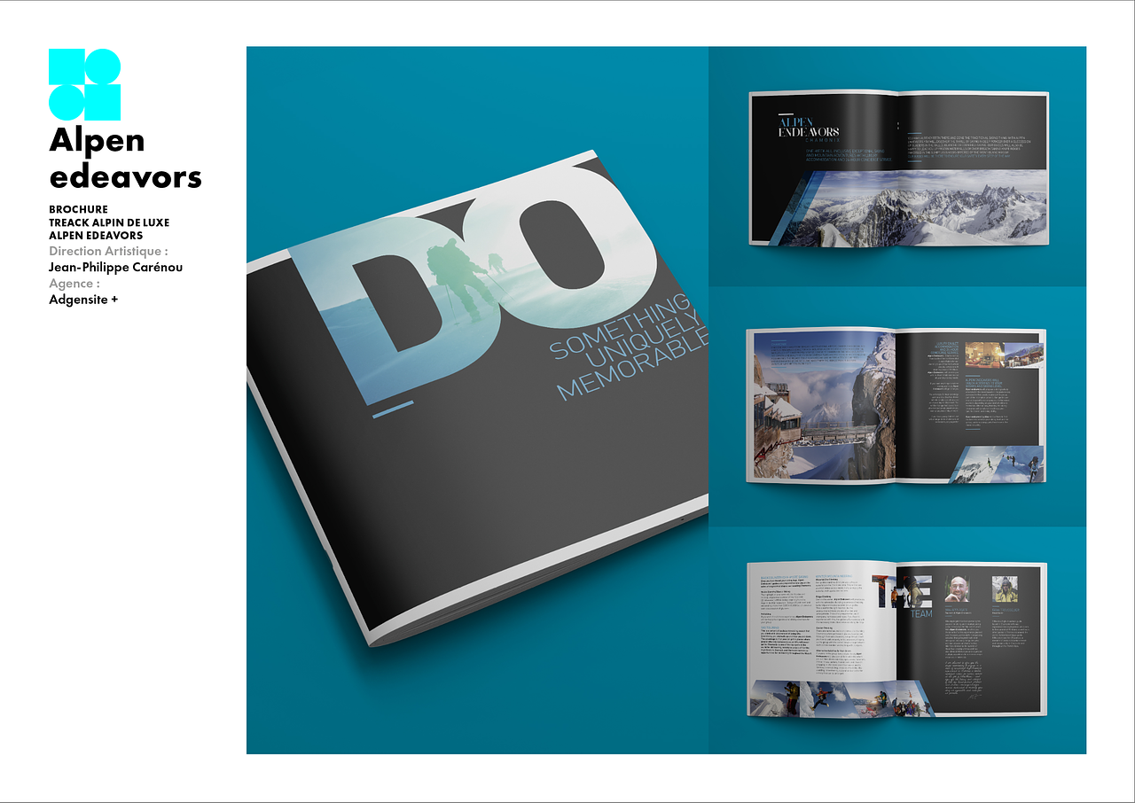 Plaquette 12 pages Prestige  Alpen endeavors