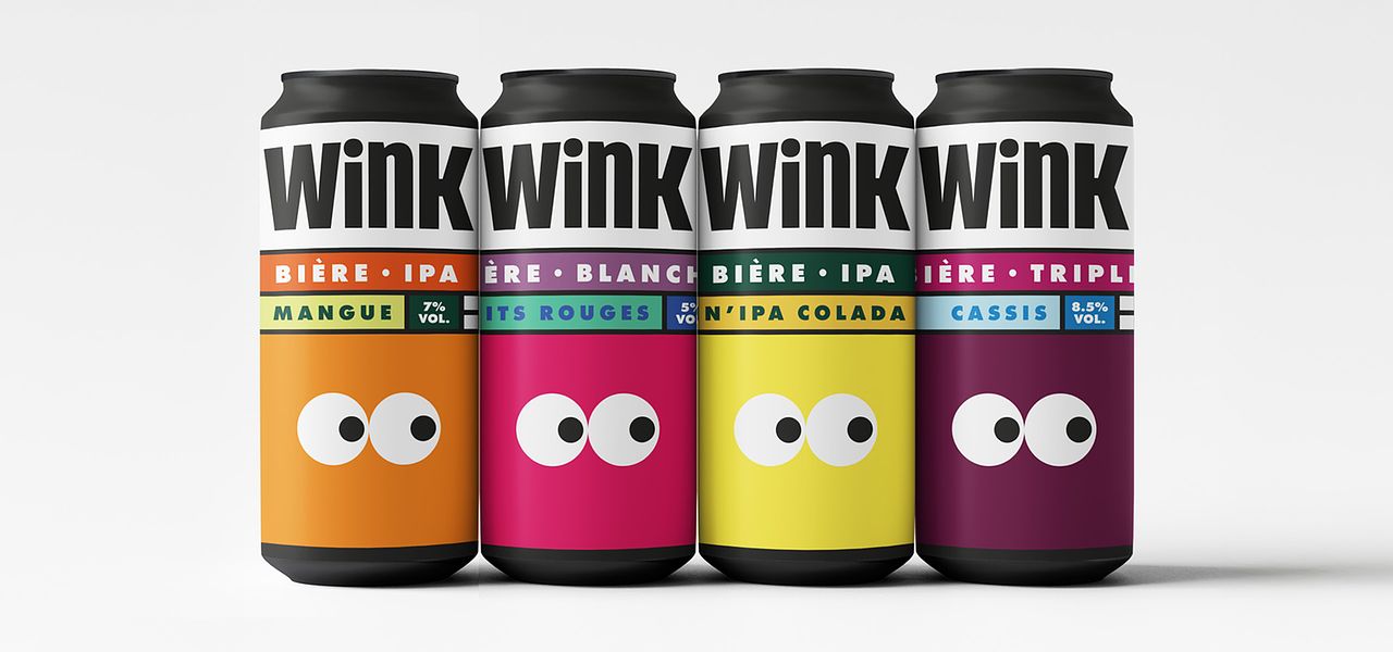 WINK — Packaging bière