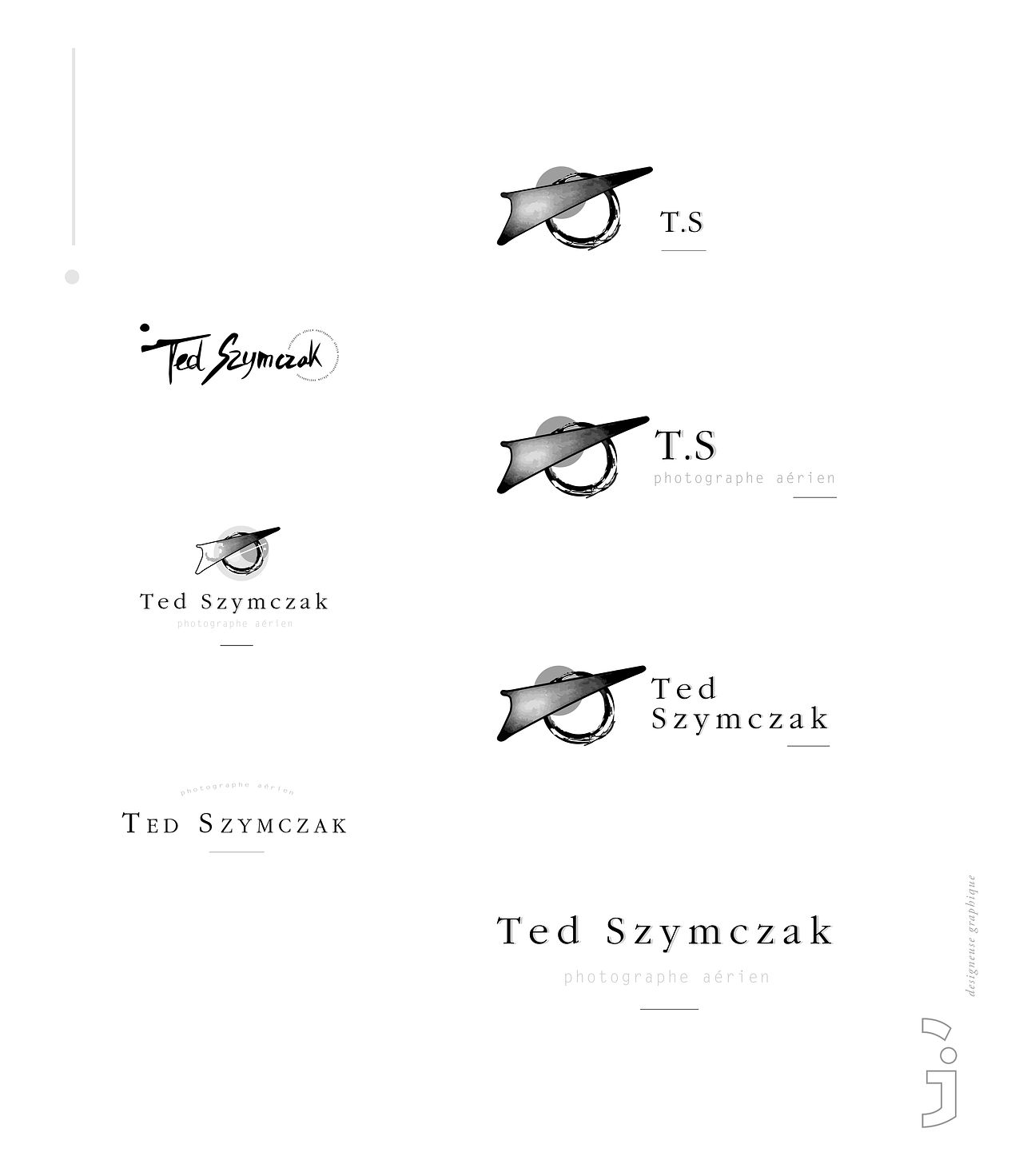 Logo Photographe Aérien Ted Szymczak