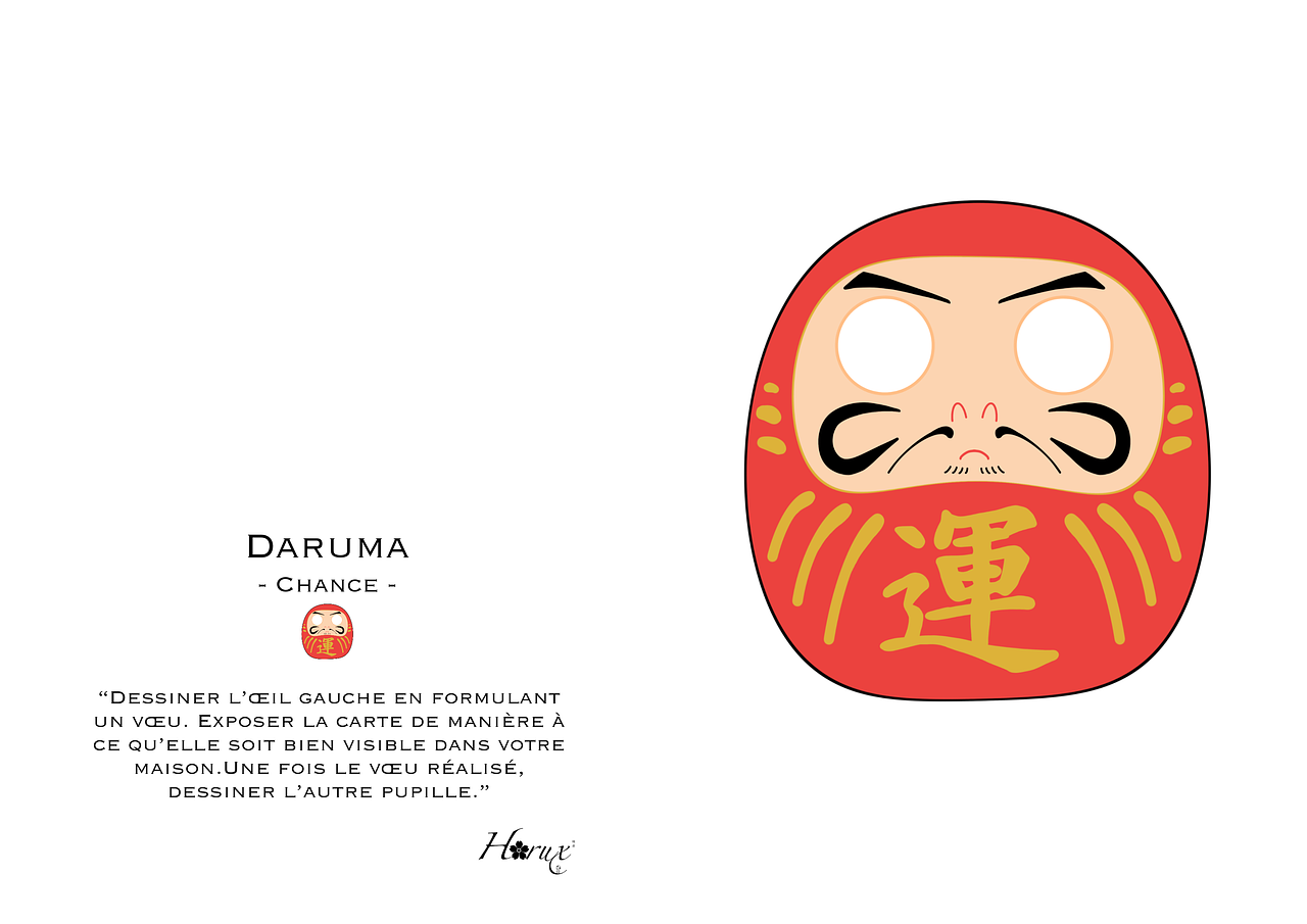 Carte Daruma