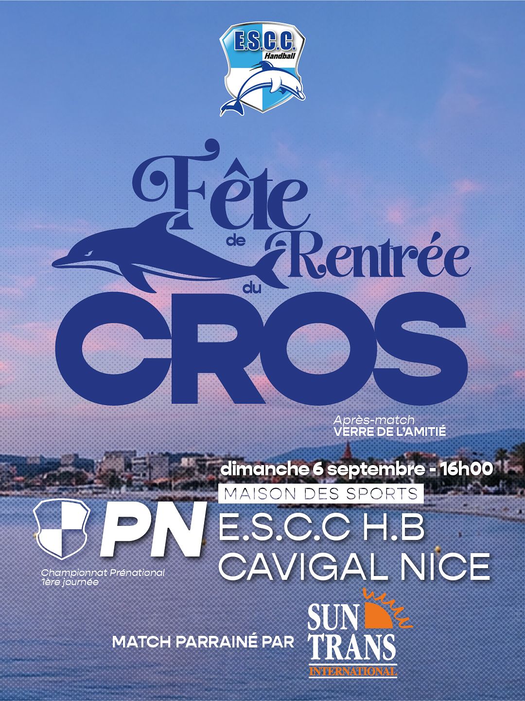 Affiche Fête de Rentrée du Cros