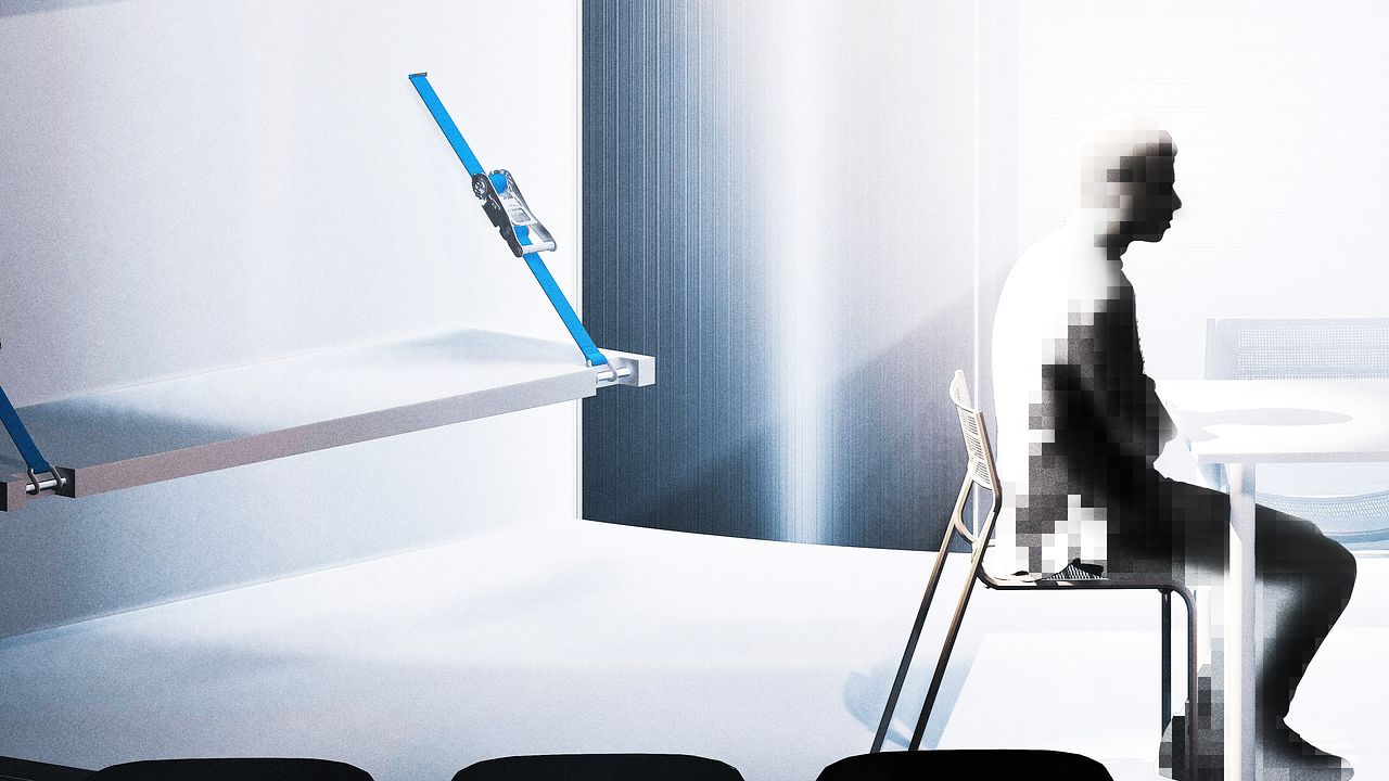 Visuel 3D pour la scénographie de CODA