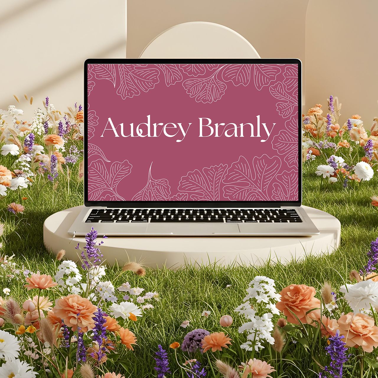 Identité visuelle Audrey Branly