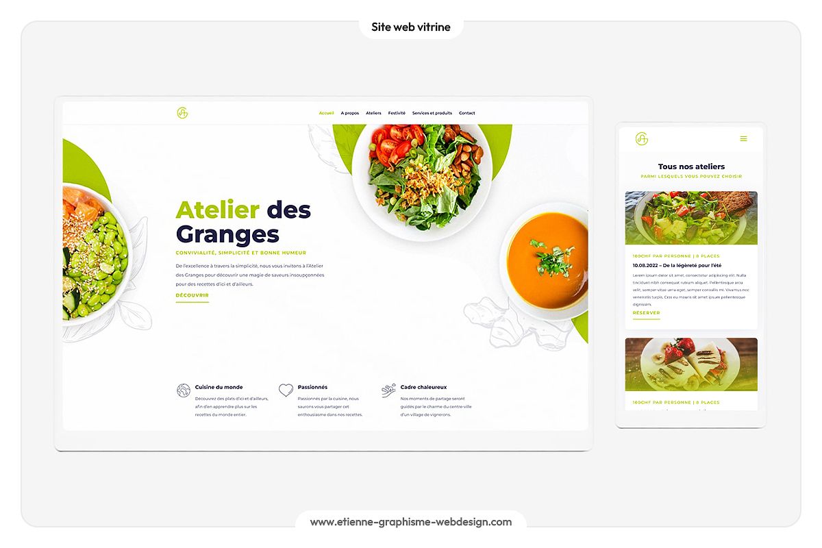 Atelier des Granges | Site web