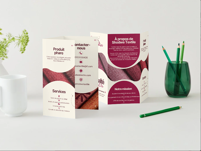 Brochure Shodwe textile