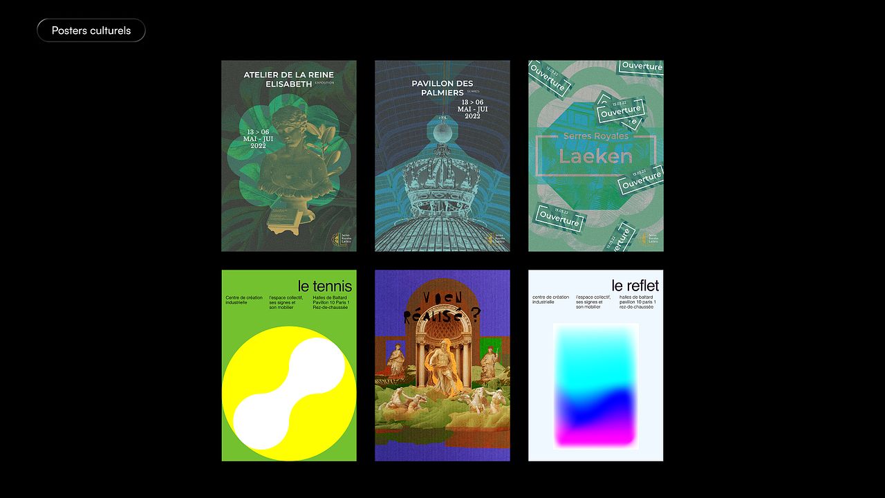 Affiches d'évènements