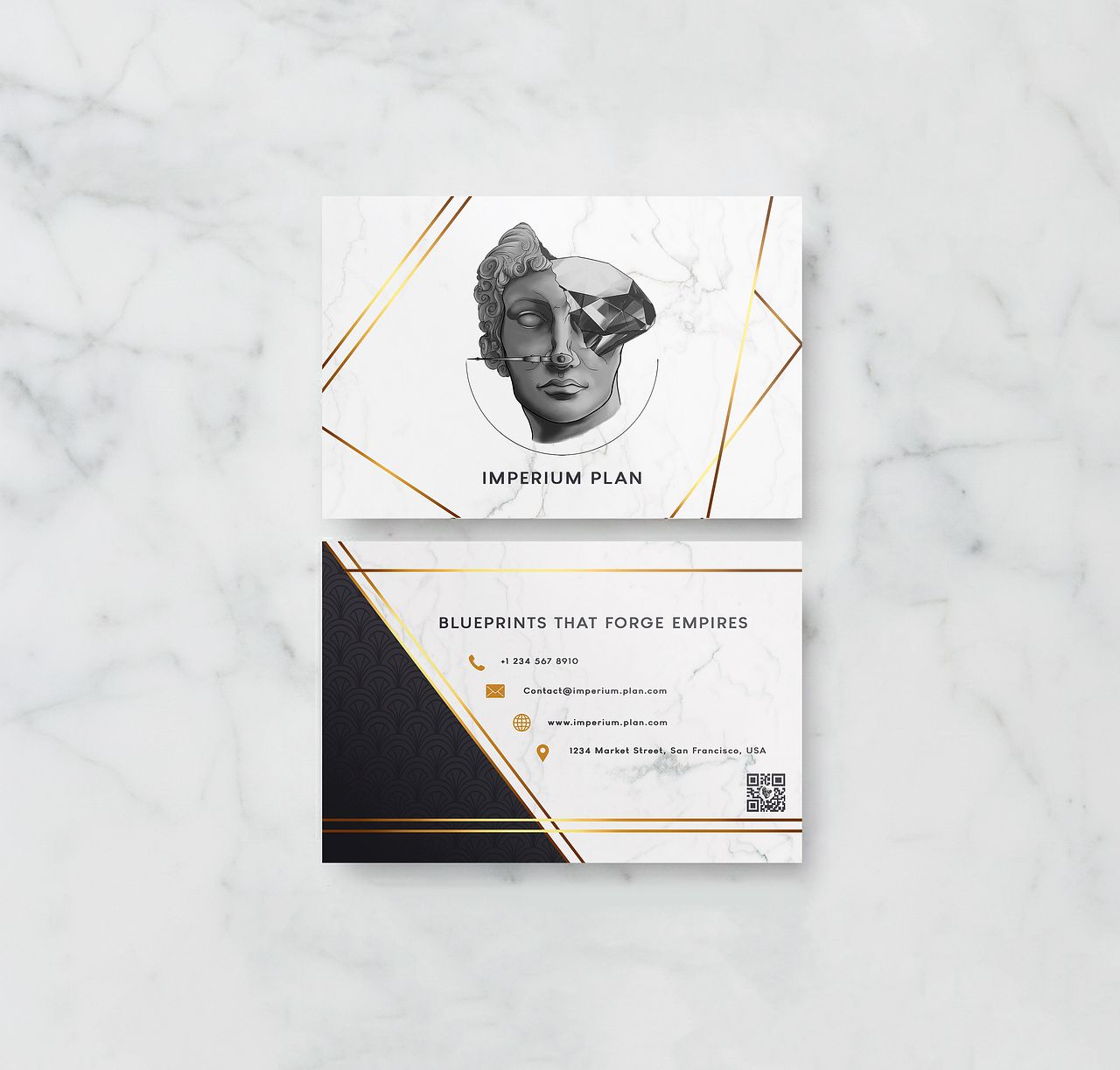 Carte de visite Imperium Plan