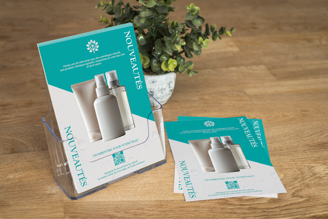 Flyer cosmétiques
