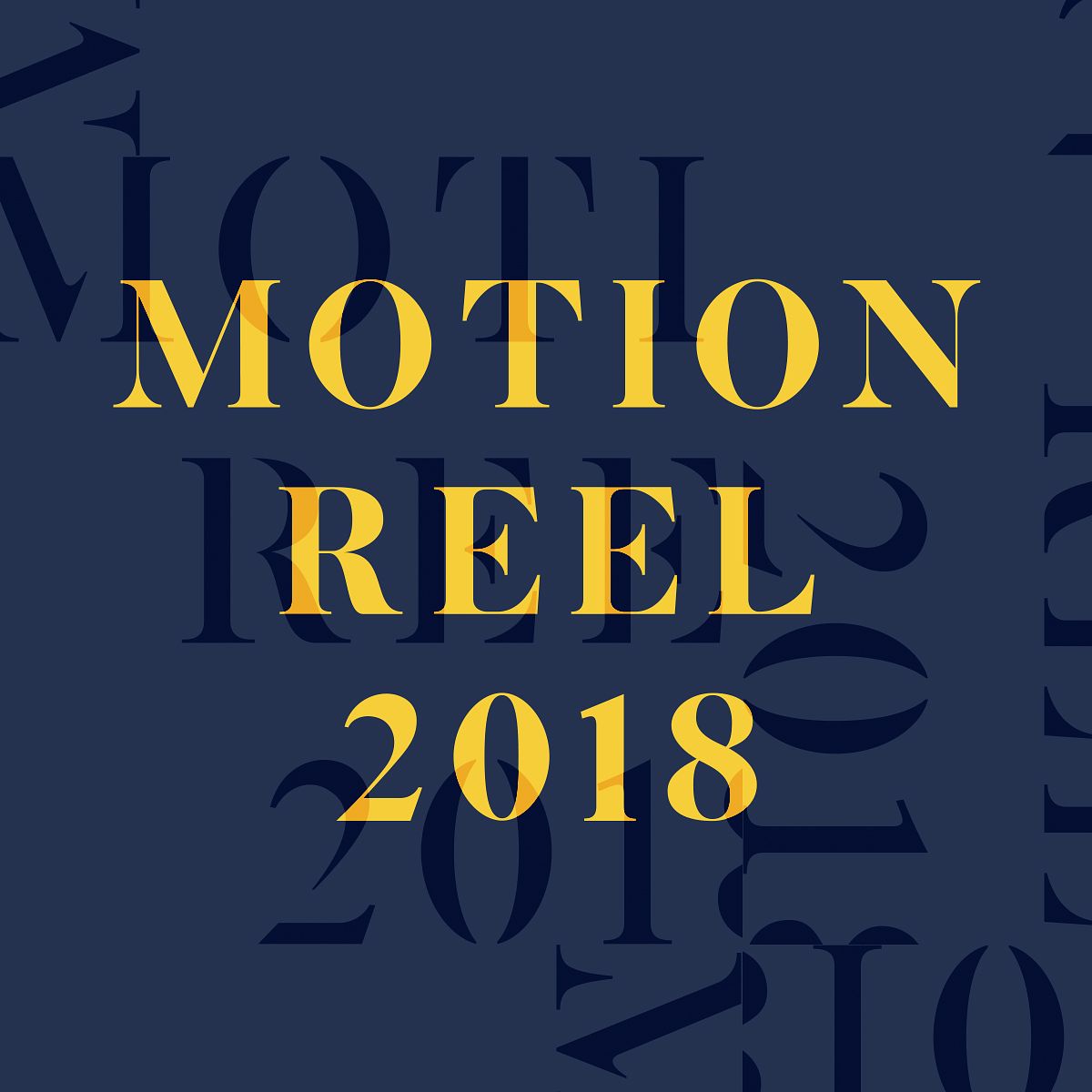 Motion Reel 2018