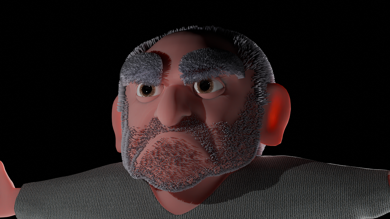Le vieil homme – Animation 3D