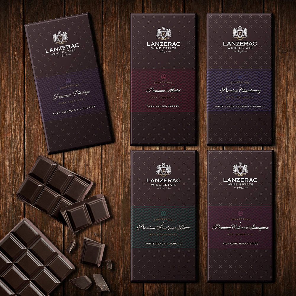 Lanzerac Estate Chocolat Packaging