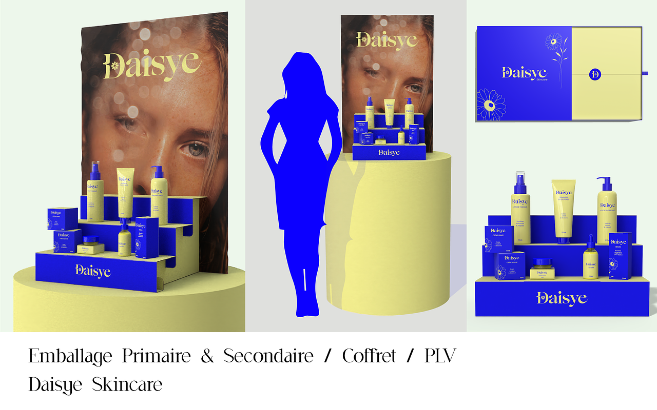 Packaging & PLV - DAISYE skincare