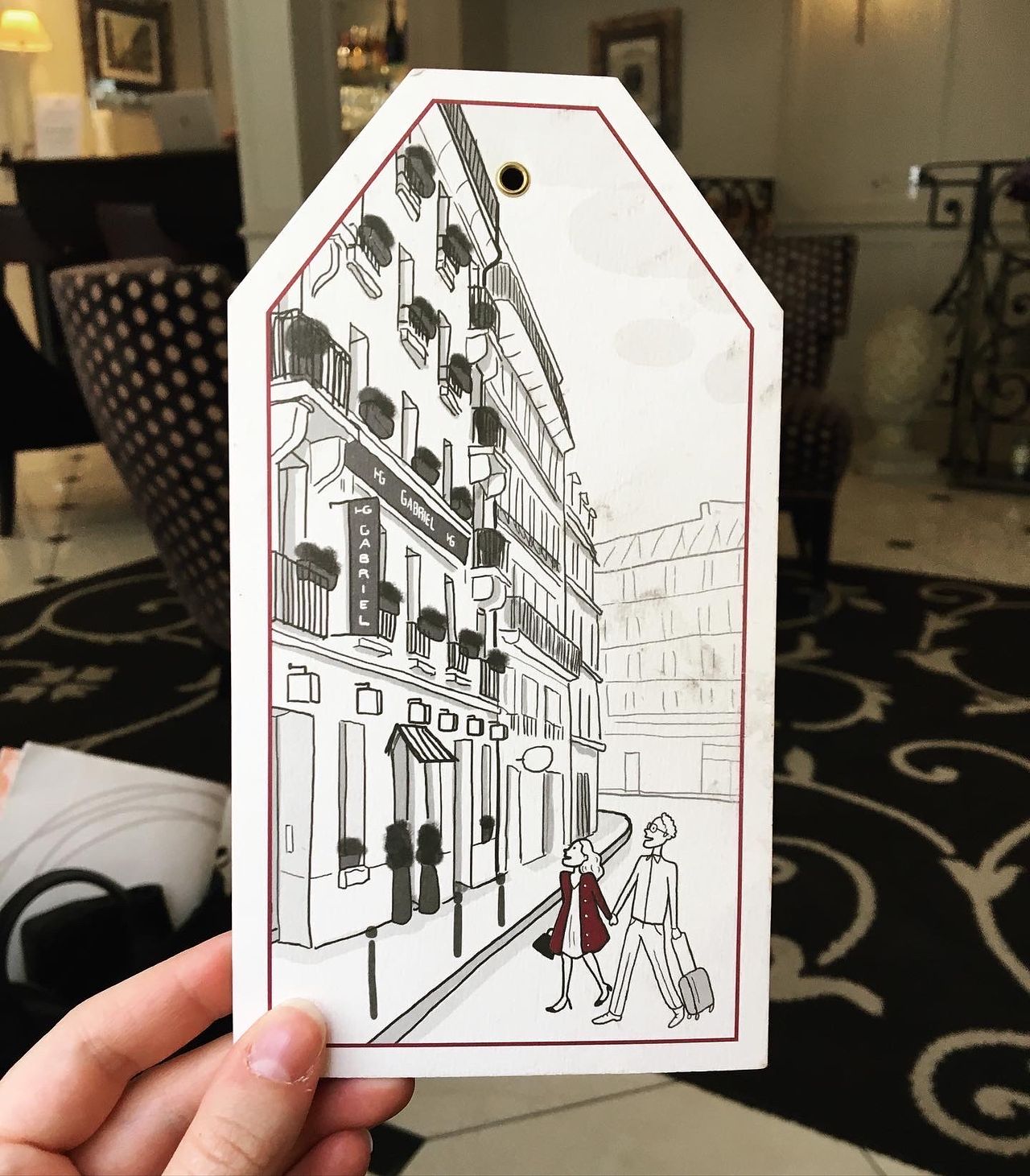 Illustration Hôtel Gabriel Paris