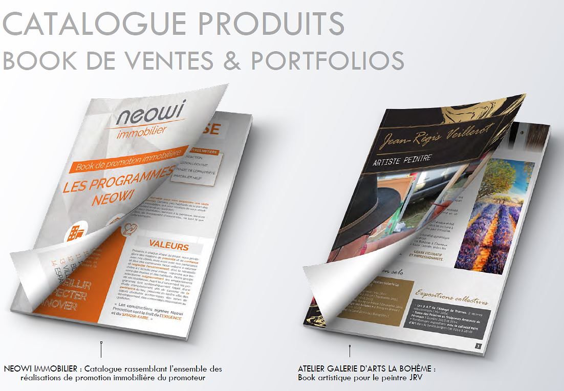 Catalogues et book de ventes