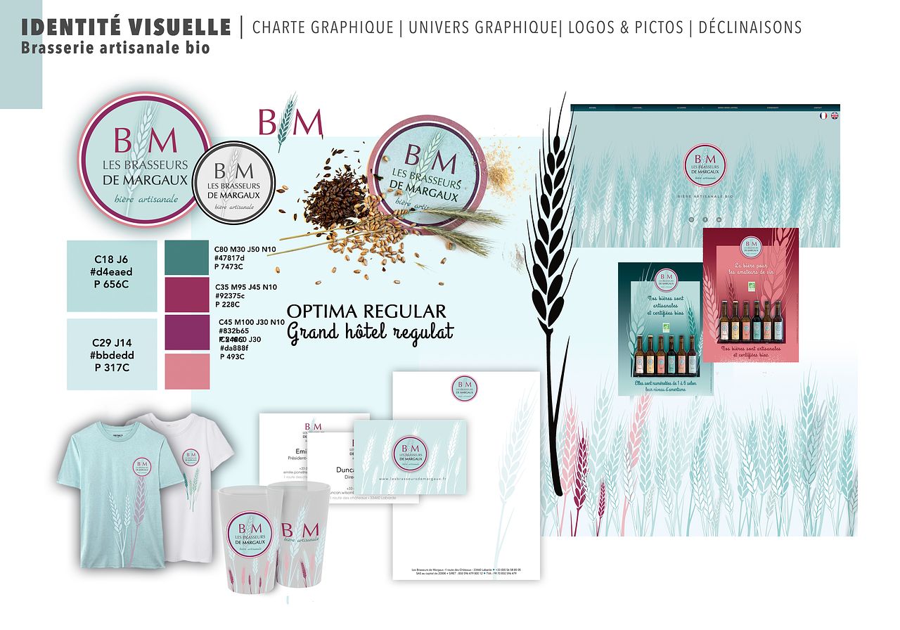 Identité visuelle | Brasserie Artisanale Bio