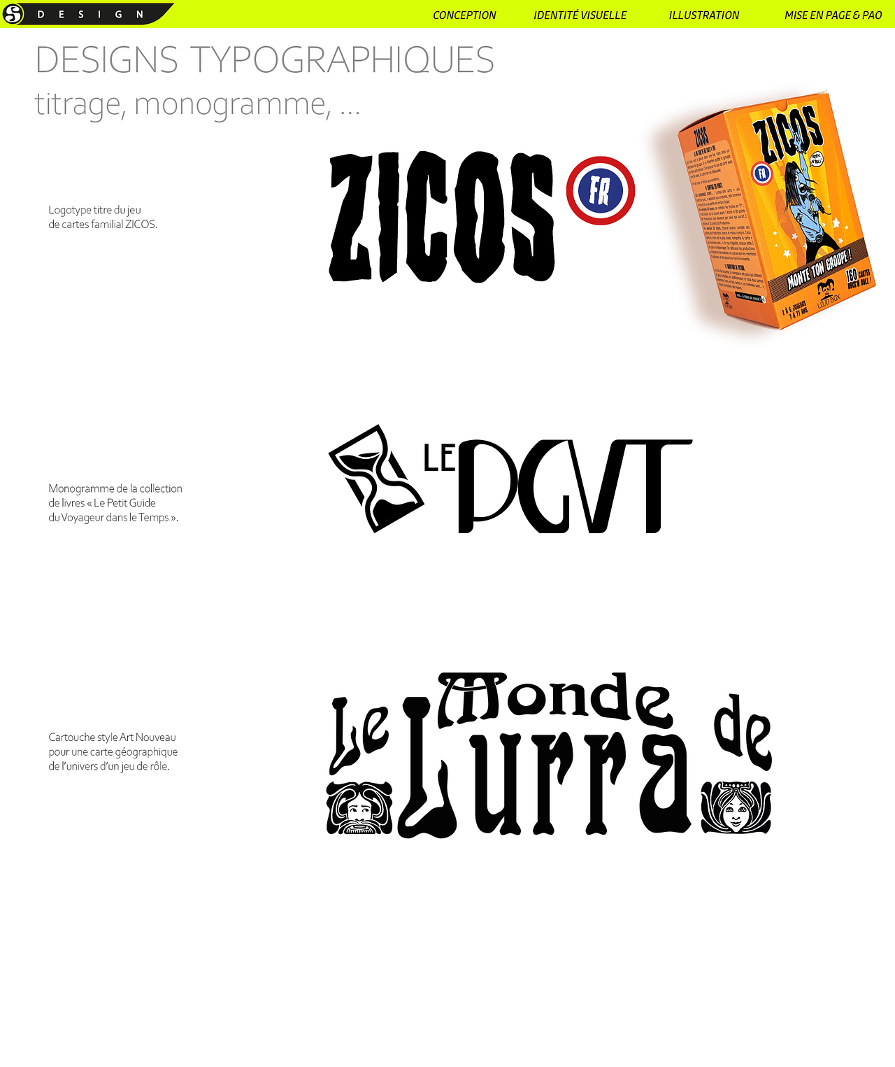 Design Titres