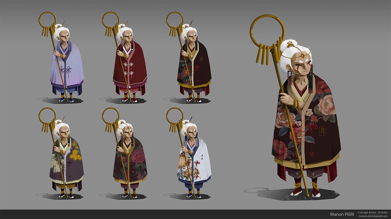 Concept Art - Old Lady