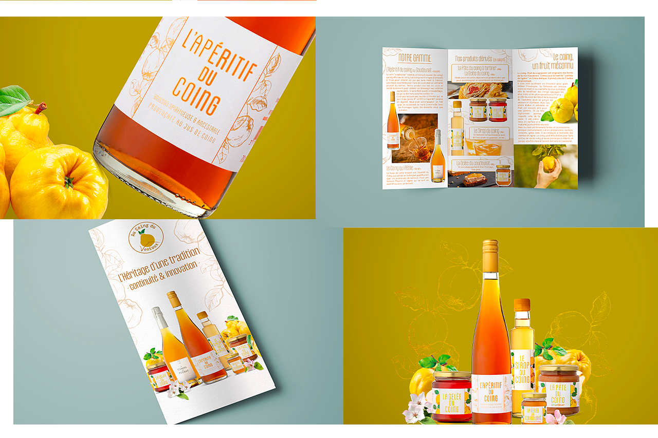 Identité gamme produits & support commercial