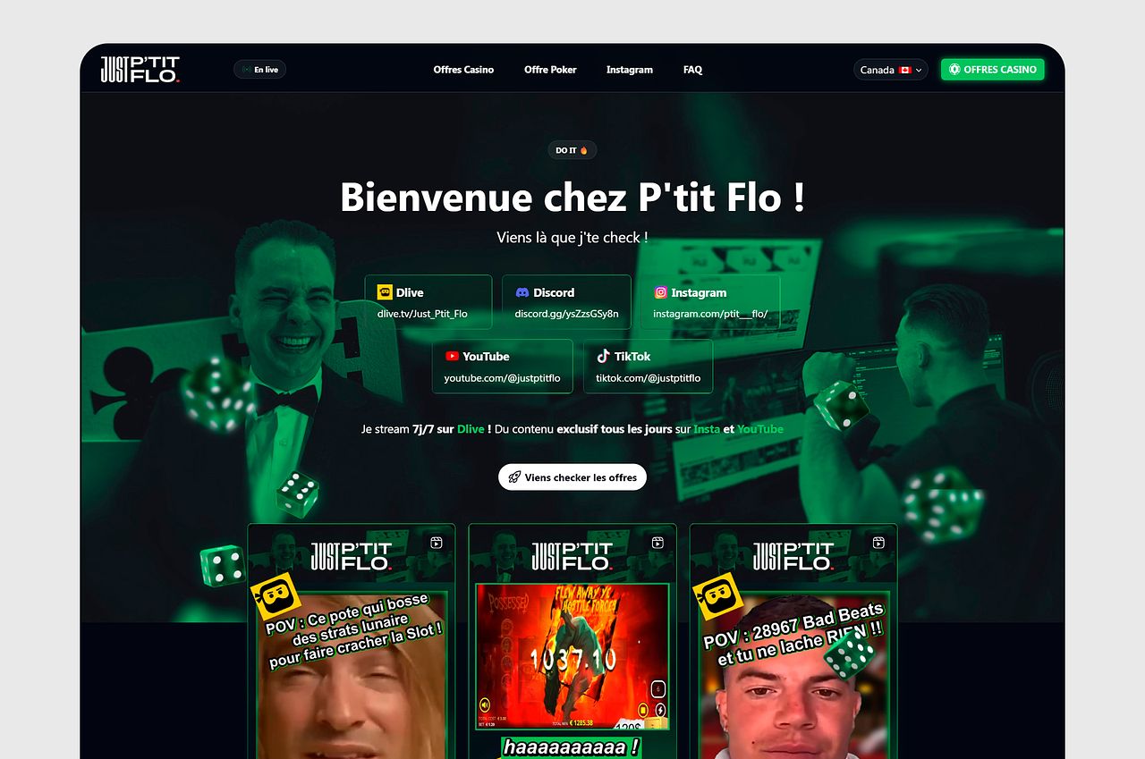 JustP'titFlo | Conception UX/UI