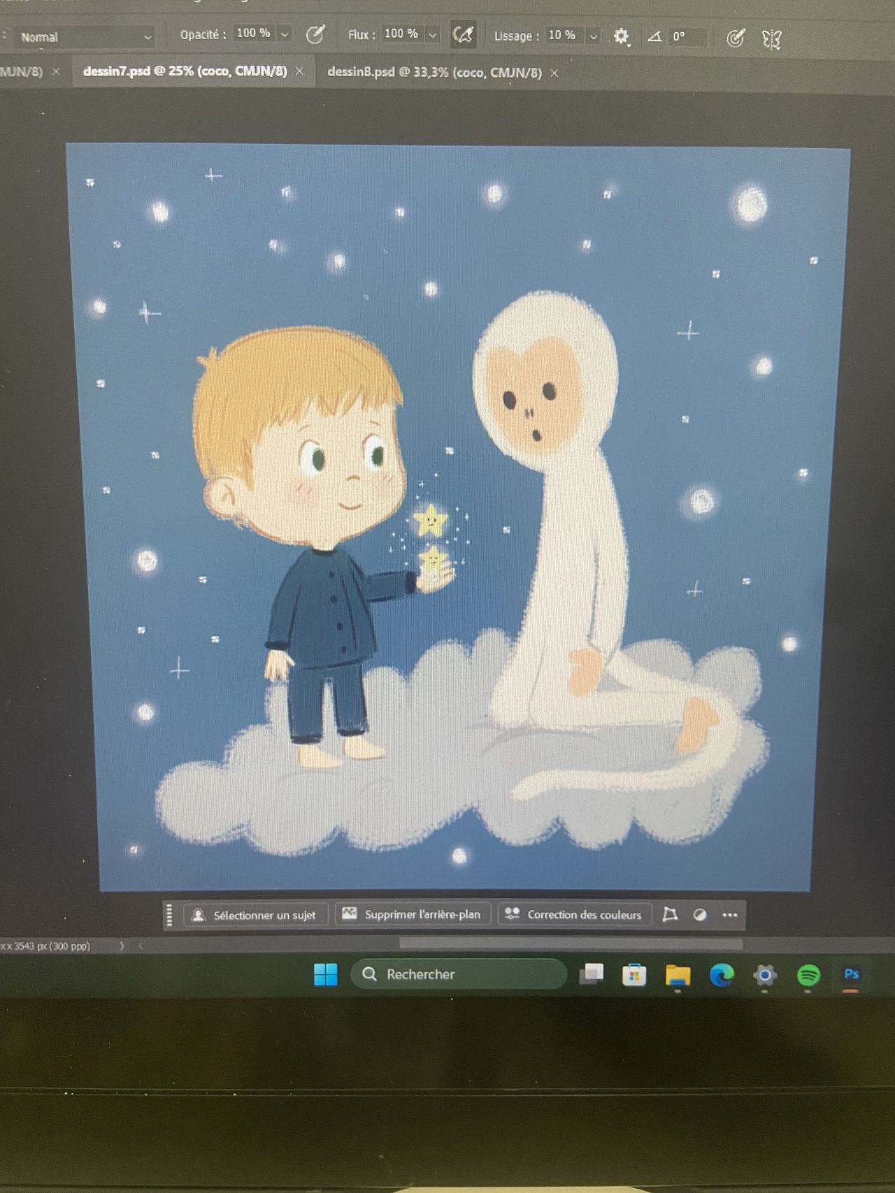 Illustration de livre pour enfants