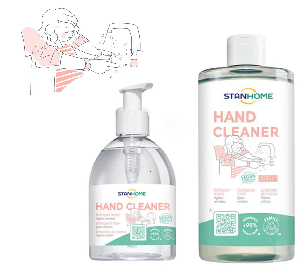 Illustration Stan Home et mockup