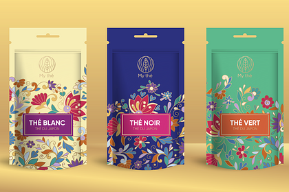 Design et packaging thé