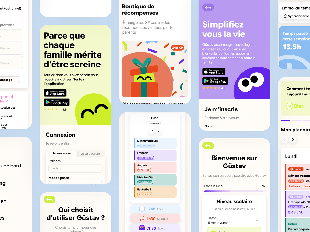Création de maquettes web Mobile