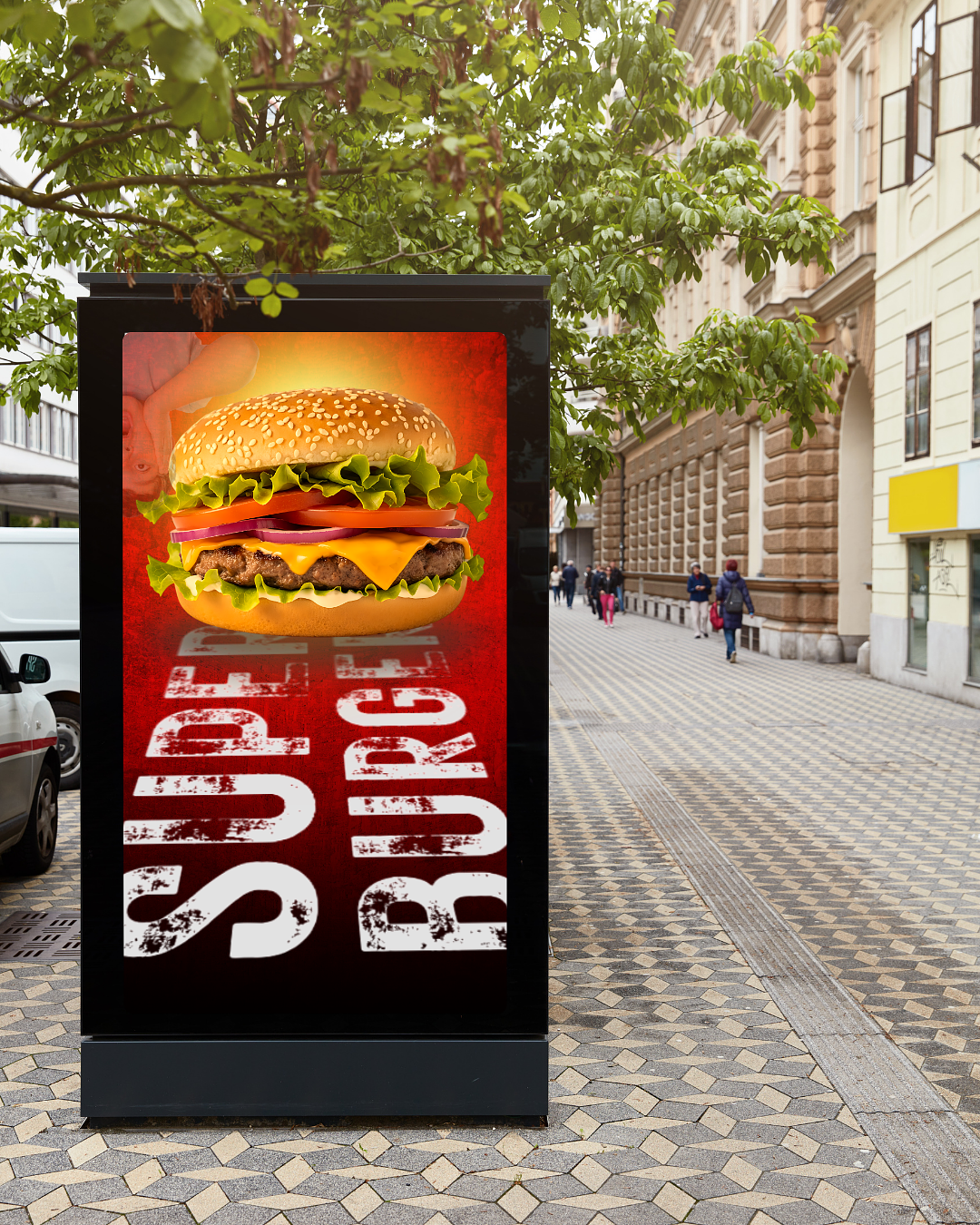 AFFICHE BURGER
